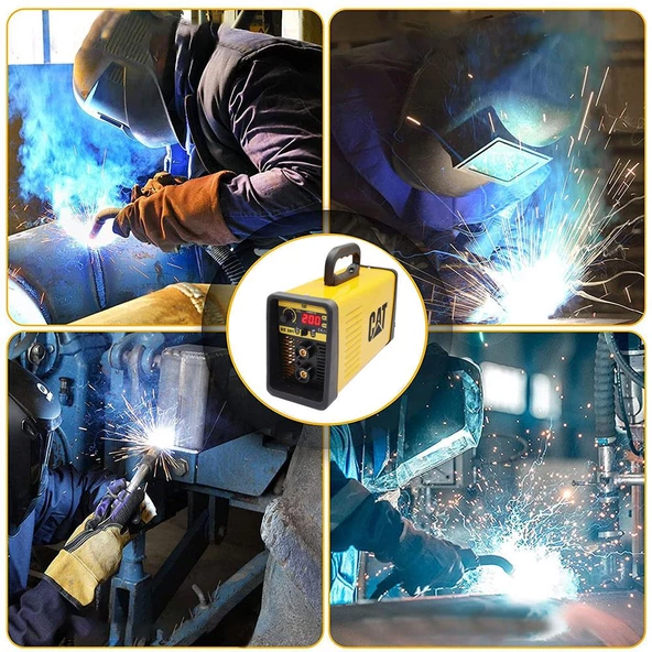 Cat Dz161t 160 Amper Tıg Lıft/Mma Çanta Tipi Profesyonel Dijital İnverter Kaynak Makinesi + Cat Dx37 Avuç Taşlama - 11