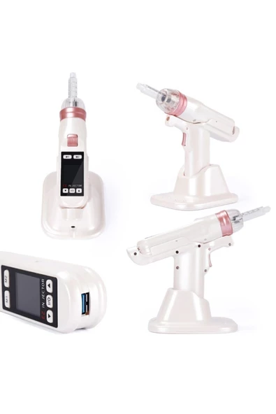 Ez Mezoterapi Tabancası Hydrolifting Enjeksiyon Tabancası Yüz Kırışıklık İz Giderme Cihazı - Resim 2