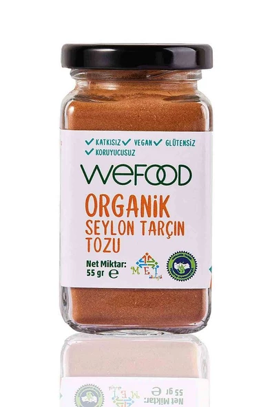 Organik Seylon Tarçın Tozu 55 gr