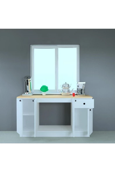 Mobilique 160 Cm Alt Dolap Beyaz - 5