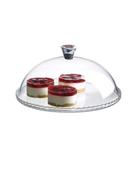 Paşabahçe 95198 Cam Kek Fanusu 15x32 cm - 2