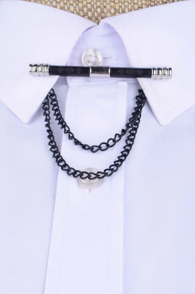 Cengiz İnler Polo Yaka Erkek Gömlek İğnesi Aksesuar - 3