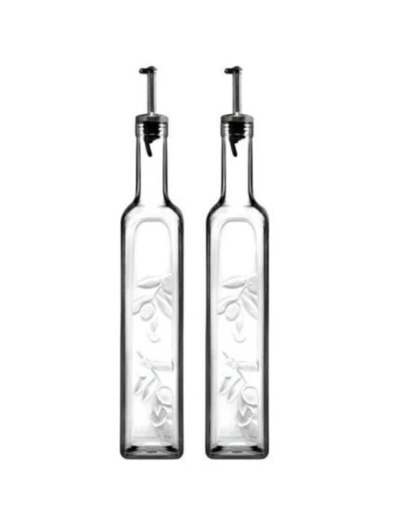 Paşabahçe 80230 Metal Uçlu Yağlık Sirkelik 1000 cc 2 Li - 2
