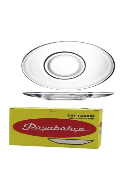 Paşabahçe 54381 Aqua Oval Çay Tabağı 6'lı - 3