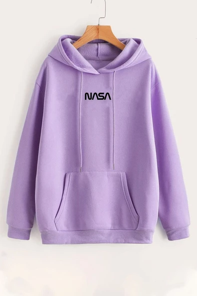 Unisex Nasa Baskılı Sweatshirt