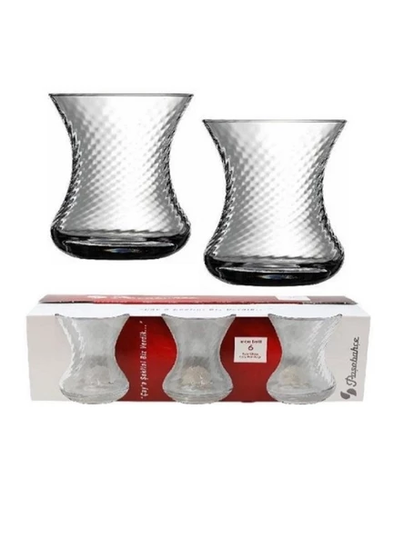 Paşabahçe 42781 Optikli Çay Bardağı 125 cc 6'lı - Resim 2