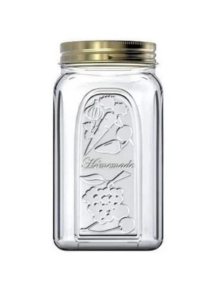 Paşabahçe 80398 Metal Kapaklı Saklama Kabı-Kavanoz 3 lt