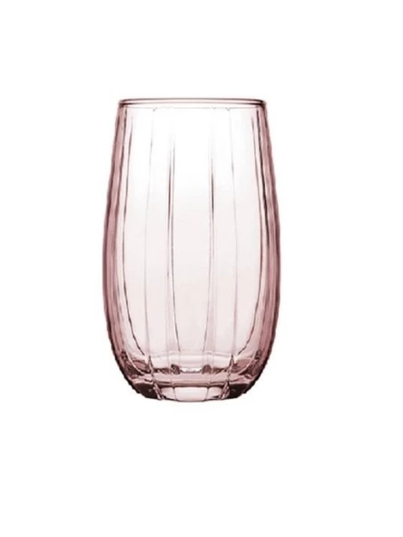 Paşabahçe 420302 Linka Pembe Su Bardağı 240 cc 6'lı ürün görseli 1