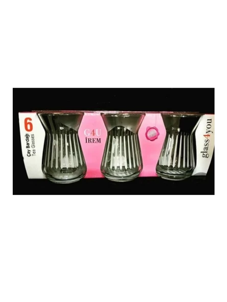 Paşabahçe 42451 Yağmur İrem Çay Bardağı 32 Cc 6 Lı
