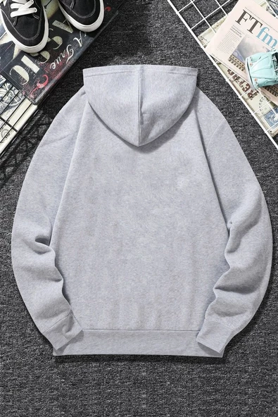 Unisex Makima Hugging Denji Baskılı Sweatshirt - 4