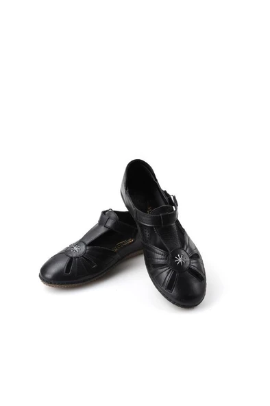 Well Foot 23021 Orto Pedik Kadın Hakiki Deri Sandalet Ayakkabı - 4