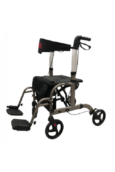 Lüx Tekerlekli Yürüteç Rollatör Walker ürün görseli 1