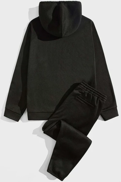 Unisex Ateş Avatar Baskılı Eşofman Takımı - 2