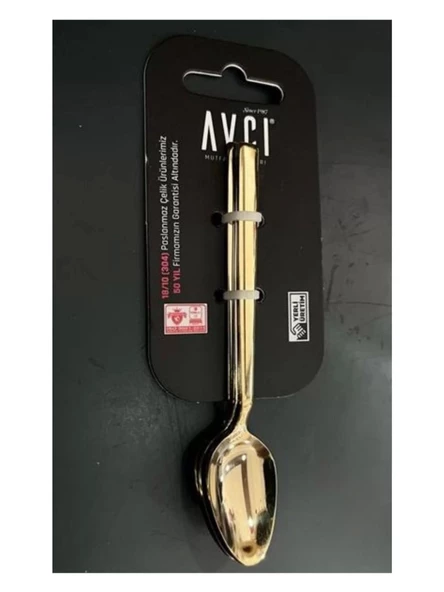 Avcı AVC 957 Klasik Gold Çay Kaşığı 3'lü