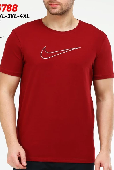 Nike Erkek Battal Beden Pamuklu T-Shirt EF-3788