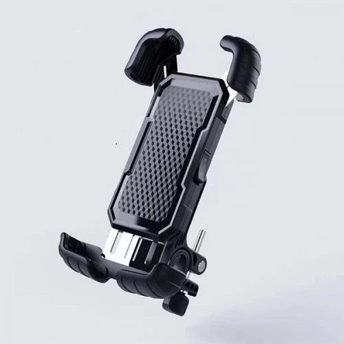 Polham Bisiklet, Scooteri ve Bebek Arabası için 4-7inç Arası Telefon Tutucu, Kilit Sistemli Tutucu - 2