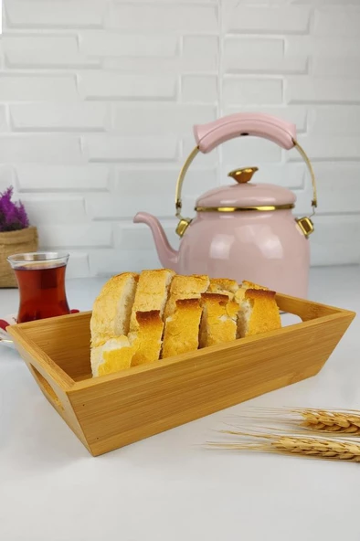 Digithome Bambu Ekmek Sepeti Ekmeklik Dikdörtgen 23 Cm – THN75542 - HYT C1-1-18 - 3