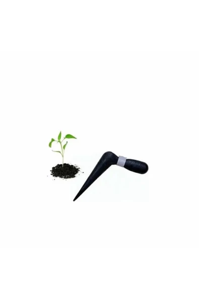 Gül Fide Dikme Aparatı, Dökme Plastik Sivriç, Toprak Delme Ekim Aleti - 2