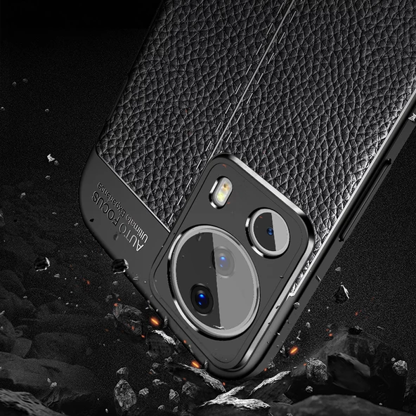 Xiaomi Mi 13 Lite Kılıf Deri Tarzı Niss Silikon Case Kapak - 8