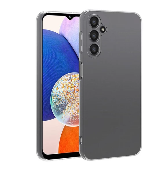 Samsung Galaxy A24 Kılıf Şeffaf Silikon Hibrit Case Kapak - Resim 10