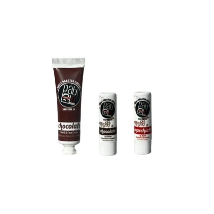 Chocolate El Kremi ve Chocolate- Macchiato Lip Balm