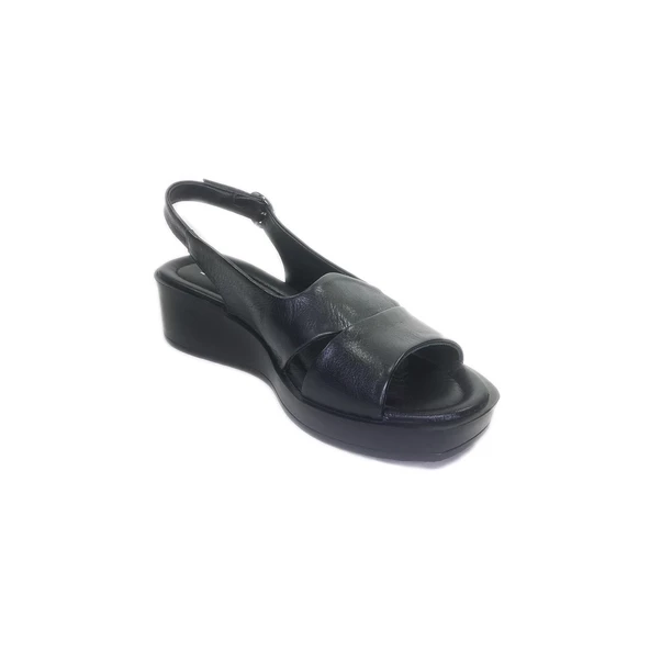 Janestt Kadın Deri Sandalet 131-6043 - 5
