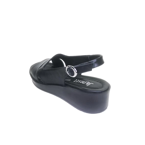 Janestt Kadın Deri Sandalet 131-6043 - 4
