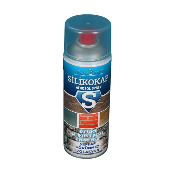 Silikokap Aerosol Şeffaf Su İzolasyon Spreyi 400 Ml