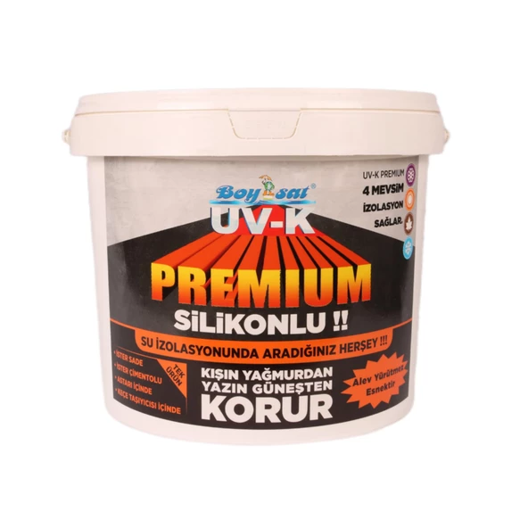 Uv-K  Premium Silikonlu Su İzolasyon Boyası 1 Kg.