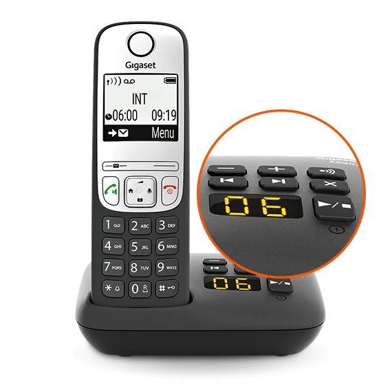 Gigaset A690A Trio 3 Ahizeli Telesekreterli Telsiz Telefon - 2