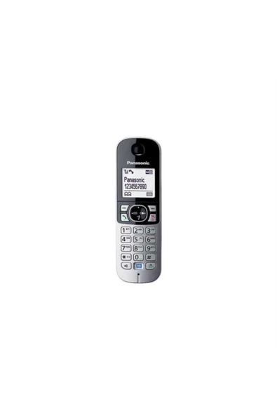 Panasonic Dect Telefon KX-TG6811 (Elektrik Kesintisinde Konuşabilme) SIYAH - Resim 2