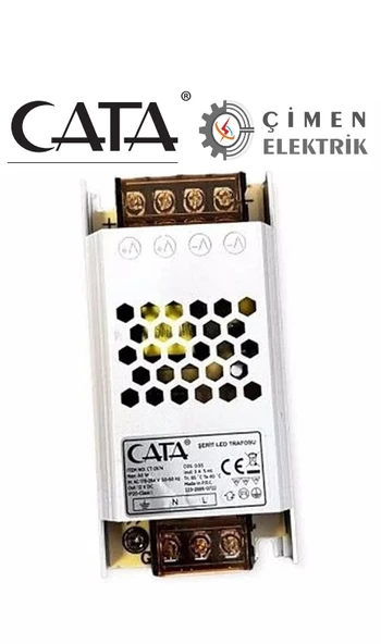 CATA CT 2674 5A Şerit Led Trafosu Fansız Süper Silim