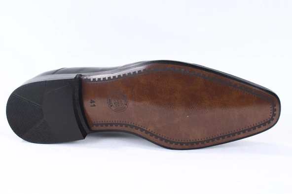 FERMEND 977 SİYAH RUGAN KLASİK ERKEK DERİ AYAKKABI - 4