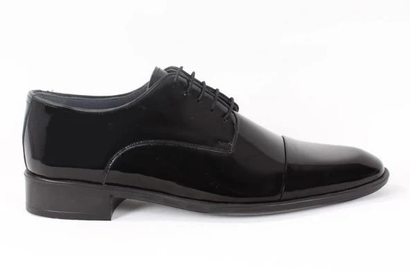 FERMEND 851 SİYAH RUGAN KLASİK ERKEK DERİ AYAKKABI - 3