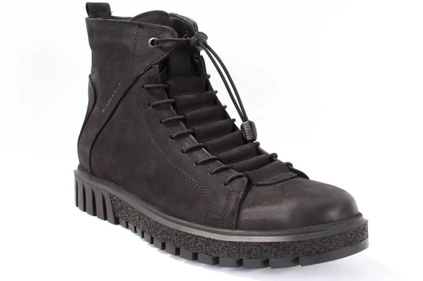 Hammer Jack 10217945 Siyah Ortopedik Günlük Deri Erkek Bot - 2