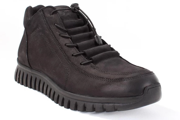 Hammer Jack 10218810 Siyah Ortopedik Günlük Erkek Deri Bot - 2