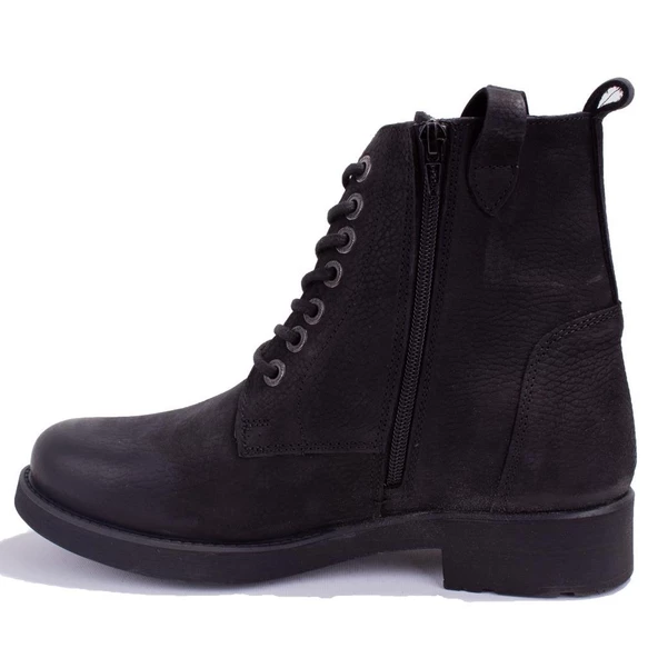 Hammer Jack 10215200 Siyah Ortopedik Günlük Erkek Deri Bot - 7