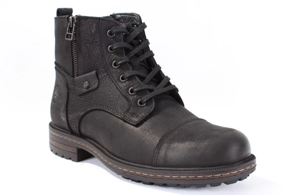 Hammer Jack 10217400 Siyah Ortopedik Günlük Erkek Deri Bot - 2