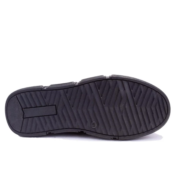 Hammer Jack 10220650 Siyah Ortopedik Günlük Erkek Deri Ayakkabı - 8