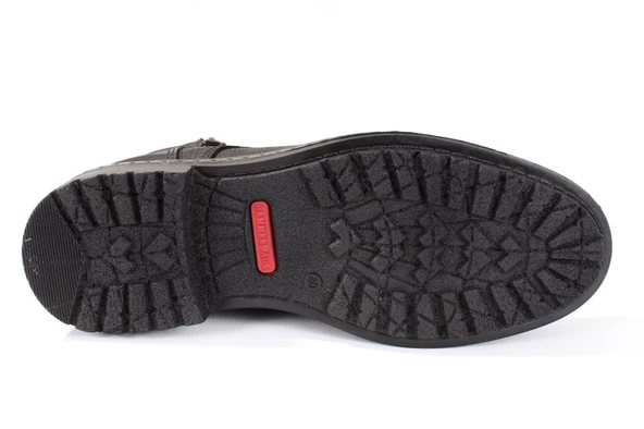 Hammer Jack 10217400 Siyah Ortopedik Günlük Erkek Deri Bot - 4