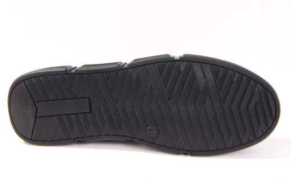 Hammer Jack 10220650 Siyah Ortopedik Günlük Erkek Deri Ayakkabı - 4