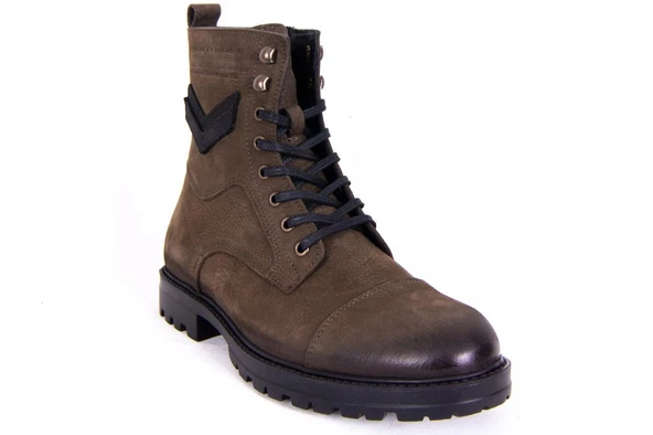 Hammer jack 10217640 Haki Ortopedik Günlük Deri Erkek Bot - 2