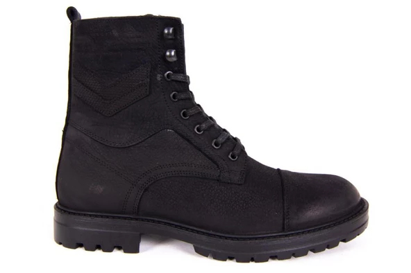 Hammer jack 10217640 Siyah Ortopedik Günlük Deri Erkek Bot - 3