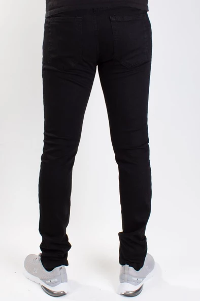 Colt  Jeans Perm 9133-134 Siyah Düşük Bel Dar Paça Erkek Jeans Pantolon - 4
