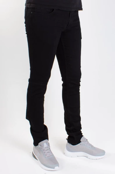 Colt  Jeans Perm 9133-134 Siyah Düşük Bel Dar Paça Erkek Jeans Pantolon - 2