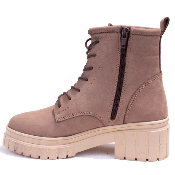 Hammer jack 10220832 Argun Kum Ortopedik Günlük Deri Kadın Bot - 7