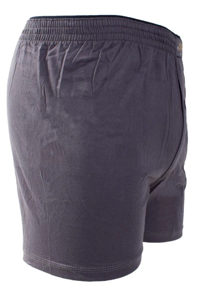 ÖREN STİL 44-7000 ANTRASİT 4'LÜ PAKET ERKEK  HAVLU BEL PAMUKLU BOXER - 3