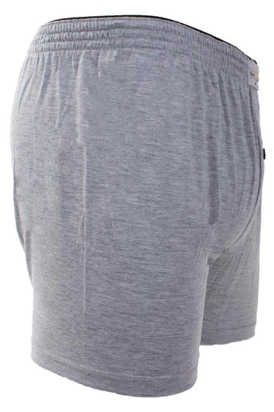 ÖREN STİL 44-7000 GRİ 4'LÜ PAKET ERKEK  HAVLU BEL PAMUKLU BOXER - 3