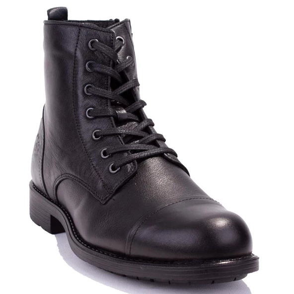 hammer Jack 10216742 Siyah Ortopedik Günlük Erkek Deri Bot - 5