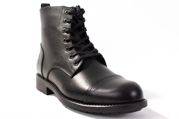 hammer Jack 10216742 Siyah Ortopedik Günlük Erkek Deri Bot - 2